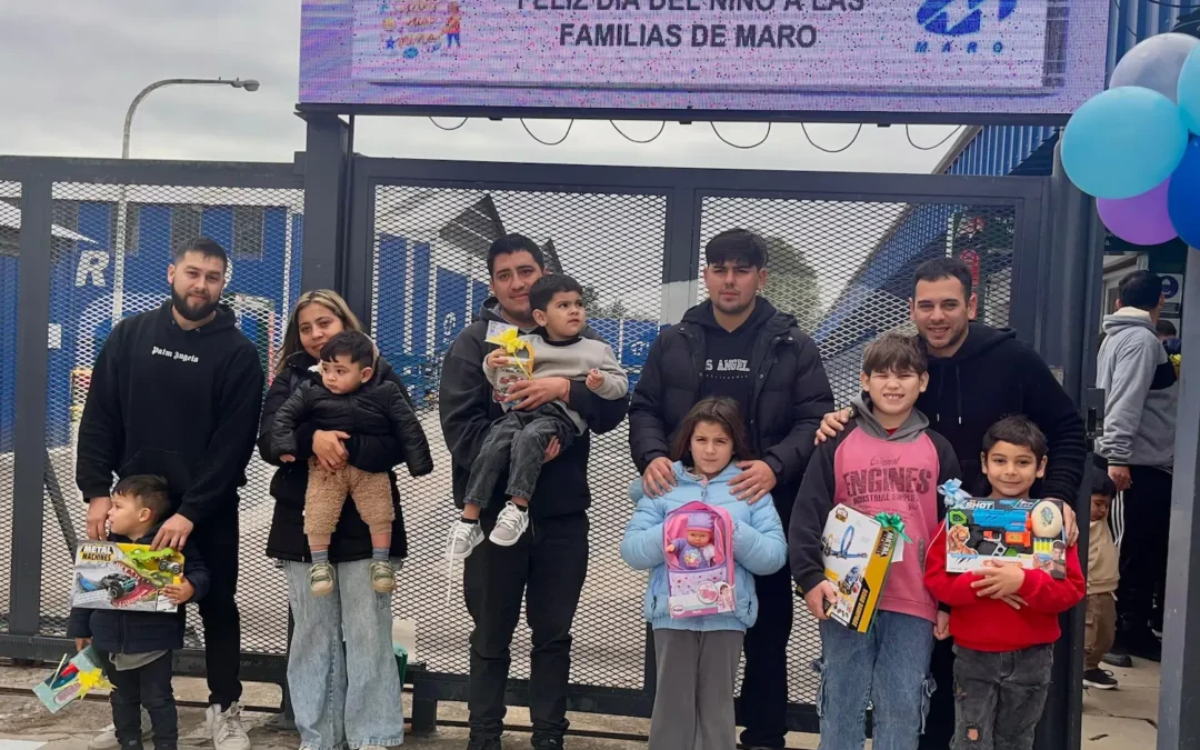 El  día viernes  festejamos el “Día del niño” Junto a la familia MARO