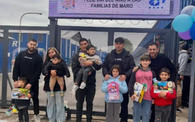 El  día viernes  festejamos el “Día del niño” Junto a la familia MARO